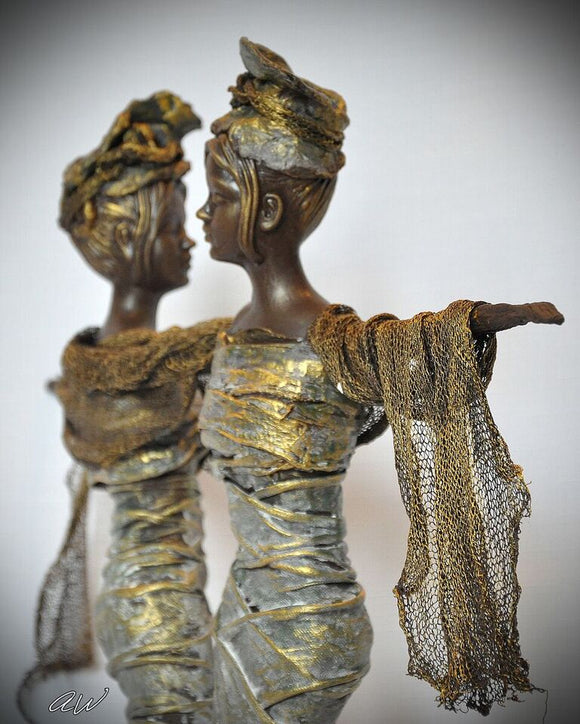Figurines by Brigitte Grade - Owner of Powertex International