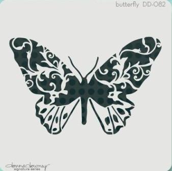 Butterfly stencil