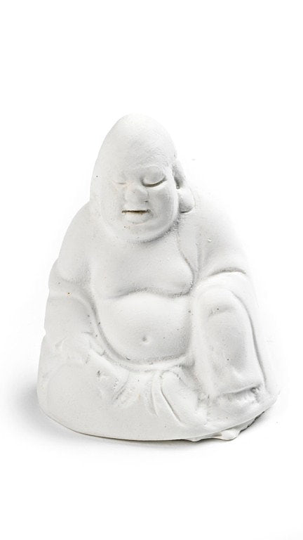 Plaster Laughing Buddha 2 1/2