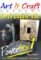 Powertexcreations -Learn how to work with Powertex and Stone art, to create figurines - double DVD