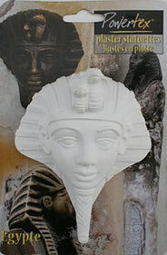 Plaster Tutankhamen 4 3/4" - for sale